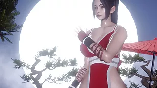 MMD Cold Water, May Shiranui, Sexy Hot Dance 4K 60FPS