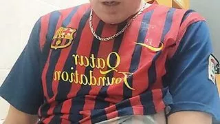 Scallyoscar piss wanking