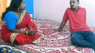 Indian Bengali bhabhi cheating with husband! Fucking with sex friend in room no. 203!!