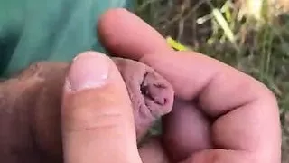 Im Garten beim Kunden abgespritzt