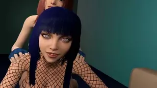Futa Hinata Model Showcase Plus Sex Scene With Futa Sakura