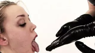 For the blond milf her friend gives her a special and very