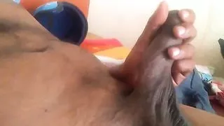 Hot Indian Old Man Jerking His Sexy Cock