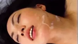 Japanese Babe with Hairy Pussy Fucking Hardcore