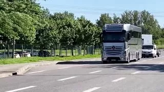 Cum shower in the love truck