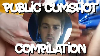 HUGE Public Wichsen und Cumshot Compilation - Anguish Gush