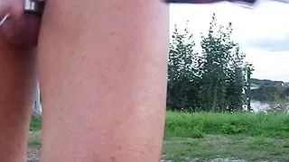 Lumina playing outdoors