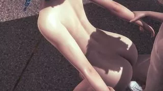 Yaoi Femboy - Nara Bareback hinten in der Universität