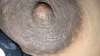 Tamil girl starts milking