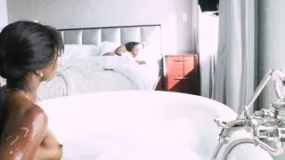 lesbian ebony girls in jacuzzi sex