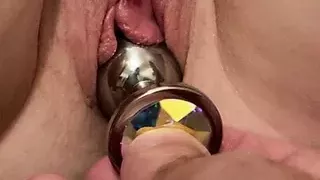 Mr Pierre De Lune dresses up his sub Nani with her Rosebud jewelry