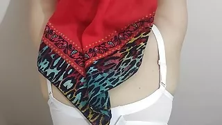 Turbanli Hatunun Beyaz Gotune Basiyorum Turkish Porn