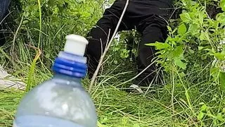 Fucking and sucking in the woods