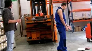 Crazy fuck in the factory