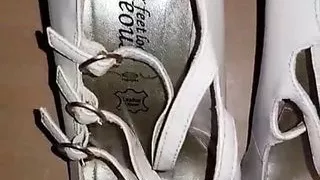 new look - cumshot on heels