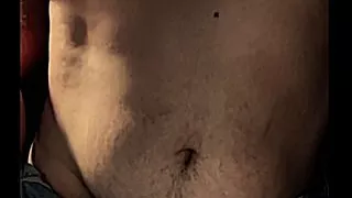 Moving Belly with Burping and internal digestion sounds.