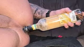 Bottle in the asshole
