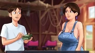 Summertime Saga: Tits Milking And Kissing Girl-Ep 142