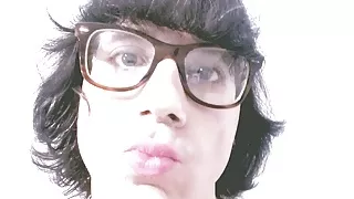 New Crossdresser Lara White super sexy body cute face. Looking at camer to seduce your cock. Cum craving anal slut.