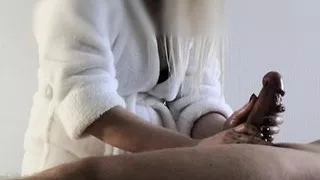 Body and penis massage - handjob