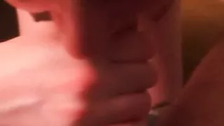 Tina sucks Daddy's cock