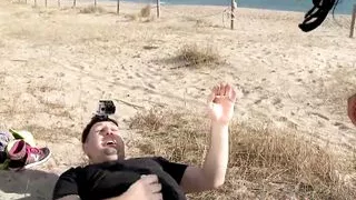 Brunette milf with pierced nipples Coral Joice fucked