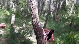 Double penetration and a hot anal threesome for brunette