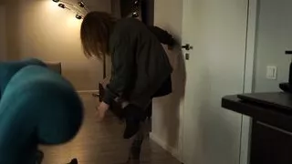 Nicole Is Changing Her Diaper