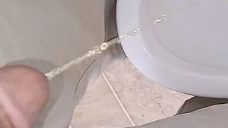 Amateur Daddy Big Cock BBC Masturbation POV With Massive Cumshot