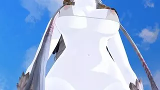 fucked a wild slut with big boobs and juicy ass in a secluded spot on the beach