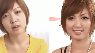 Girl transforms from unassuming into a sex vamp