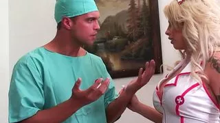 Horny Nurse Goes Crazy for Huge Cock