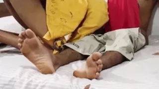 Desi horny teen girl showing her pussy and blowing boyfriend's cock