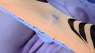 playing with myself in stockings