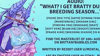 Audio: What? I Get Bratty During Breeding Season