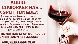 Audio: My Coworker has a Split Tongue? Based on the Hentai Comic Muramata-San no Himitsu