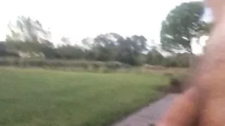 Risky Front Porch Stroking