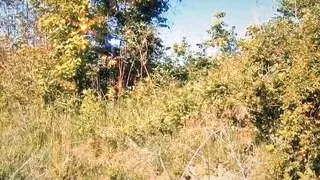 I show my boobs again in nature