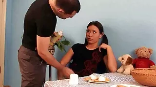 Petite Virgin Stepsister Stacy Seduced To Anal Sex By Brother