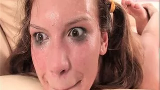 Deep ass fuck! Teen loves it rough!