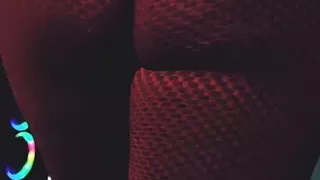 PAWG Tina Walking On The Treadmill