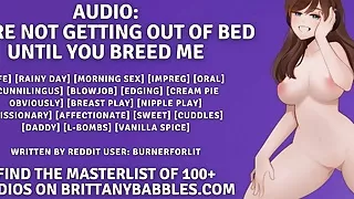 Audio: We’re Not Getting Out Of Bed Until You Breed Me