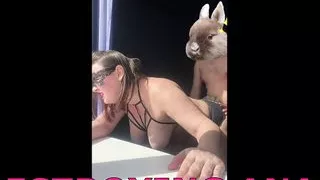 ANAL DESTRUCTION & Whipped Cream On Dick. Whipped Cream Blowjob & ASSHOLE.