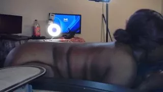 Thot in Texas - Wobbly Ebony Milf Backshots Black Ebony