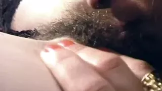 A blonde and a brunette pleasure each other with tongues and various toys