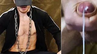 The Russian CRIMINAL verbally HUMILIATES and ENDS up in your tender MOUTH! Dirty talk!