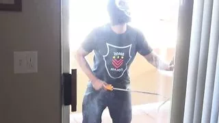 Hard Stallion Rome Major Stuffs Nadia White's Hairy Pussy!