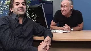 Blonde Chloe Conrad takes two big cocks in threesome