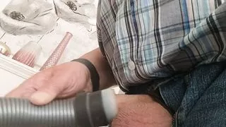 Geil bei der Hausarbeit