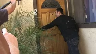 Fabulous blonde girl can't take her eyes off of his fat shaft